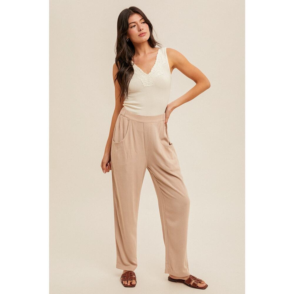 Relaxed Fit Snow Wash Pants - Picture 4 of 5